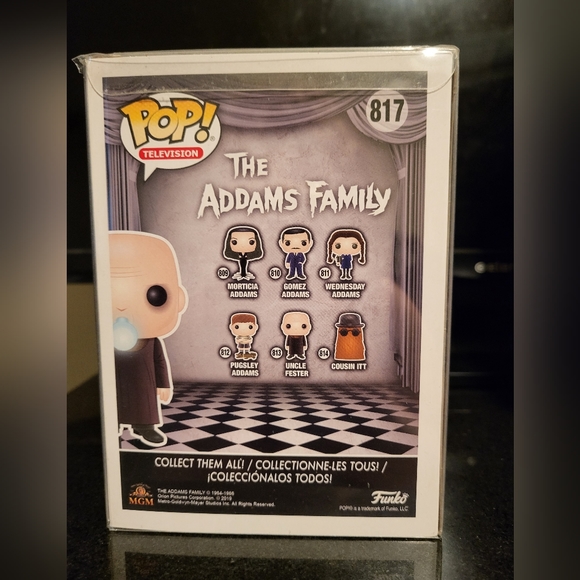Funko pop uncle fester #817, NIB. - Picture 3 of 6